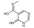 5-Pyrimidinecarboxamide,4-amino-N-methyl-(9CI) picture