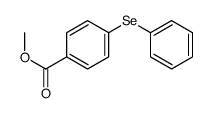 methyl 4-phenylselanylbenzoate结构式
