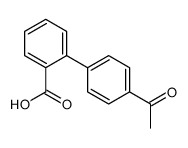 2-(4-acetylphenyl)benzoic acid结构式