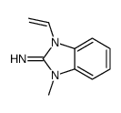 1-ethenyl-3-methylbenzimidazol-2-imine Structure