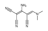 2-amino-4-(dimethylamino)buta-1,3-diene-1,1,3-tricarbonitrile结构式