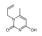 6-methyl-1-prop-2-enylpyrimidine-2,4-dione结构式