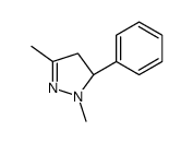 (3S)-2,5-dimethyl-3-phenyl-3,4-dihydropyrazole Structure