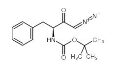(s)-3-boc-amino-1-diazo-3-phenyl-2-butanone结构式
