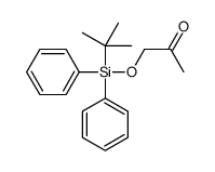 1-[tert-butyl(diphenyl)silyl]oxypropan-2-one Structure
