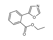 2-(5-噁唑基)苯甲酸乙酯结构式