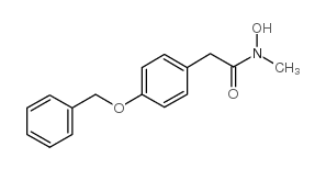 N-羟基-N-甲基-4-苯氧基苯乙酰胺结构式