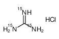 guanidine,hydrochloride Structure