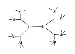 tetrakis[bis(trimethylsilyl)methyl]diindane(4) Structure