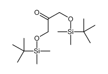 1,3-bis[[tert-butyl(dimethyl)silyl]oxy]propan-2-one结构式