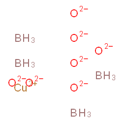tetraboron copper heptaoxide Structure