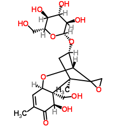 deoxynivalenol-3-glucoside Structure