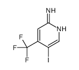 5-iodo-4-(trifluoromethyl)pyridin-2-amine structure