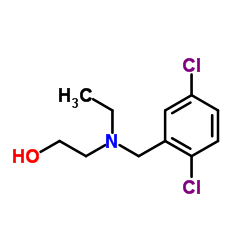 2-[(2,5-Dichlorobenzyl)(ethyl)amino]ethanol结构式