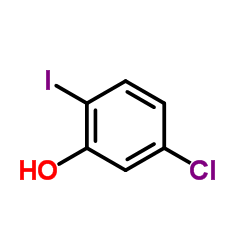5-Chloro-2-iodophenol Structure