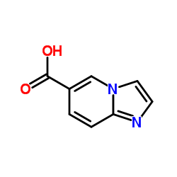 咪唑并[1,2-a]吡啶-6-甲酸结构式