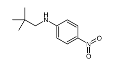 N-(2,2-dimethylpropyl)-4-nitroaniline Structure