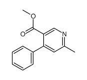 methyl 6-methyl-4-phenylpyridine-3-carboxylate结构式