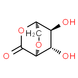 D-Mannonic acid, 2,6-anhydro-, delta-lactone (9CI)结构式