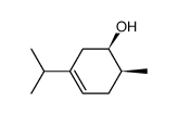 3-Cyclohexen-1-ol,6-methyl-3-(1-methylethyl)-,(1R-cis)-(9CI)结构式