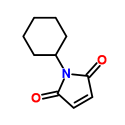 N-环己基马来酰亚胺结构式
