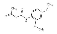 2',4'-二甲氧基乙酰乙酰苯胺结构式