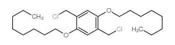 1,4-bis(chloromethyl)-2,5-dioctoxybenzene Structure