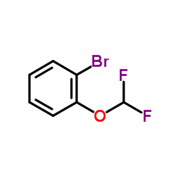 1-Bromo-2-(difluoromethoxy)benzene structure