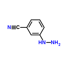 3-Hydrazinobenzonitrile Structure