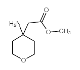 4-amino-tetrahydropyran-4-acetic acid methyl ester Structure