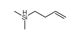 (3-butenyl)dimethylsilane结构式