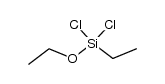 ethoxy-ethyl-dichloro-silane Structure