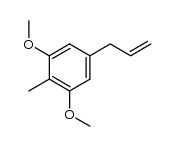 1,3-dimethoxy-2-methyl-5-[2-propenyl]-benzene Structure