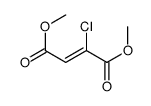 2-Chloro-2-butenedioic acid dimethyl ester Structure