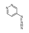 4-azidopyridazine Structure