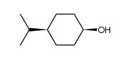 cis-4-isopropyl-cyclohexanol Structure