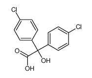 4,4'-dichlorobenzilic acid Structure