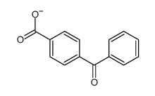 4-benzoylbenzoate Structure