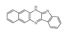 5H-Benz[g]indolo[2,3-b]quinoxaline结构式