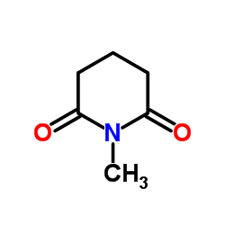 1-甲基-2,6-哌啶二酮结构式