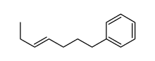 7-Phenyl-3-heptene Structure