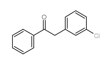 Ethanone,2-(3-chlorophenyl)-1-phenyl- Structure