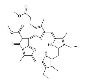 Methyl phaeoporphyrin a(5)结构式