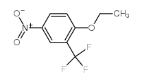 1-乙氧基-2-三氟甲基-4-硝基苯结构式