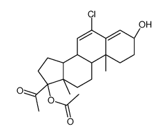 chlormadinol acetate structure