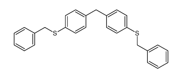 bis[4-(benzylthio)phenyl]methane Structure