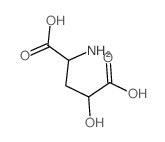 L-Glutamic acid,4-hydroxy- Structure