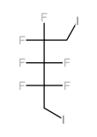 2,2,3,3,4,4-hexafluoro-1,5-diiodo-pentane Structure