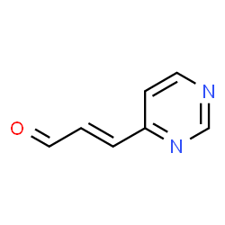 2-Propenal, 3-(4-pyrimidinyl)- (9CI) picture