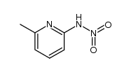 2-Pyridinamine,6-methyl-N-nitro- Structure